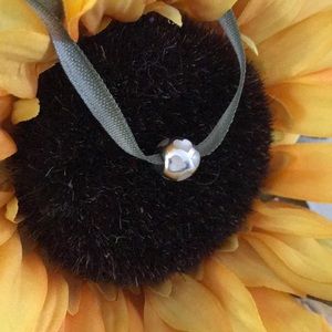 Pandora charm with mother of pearl hearts